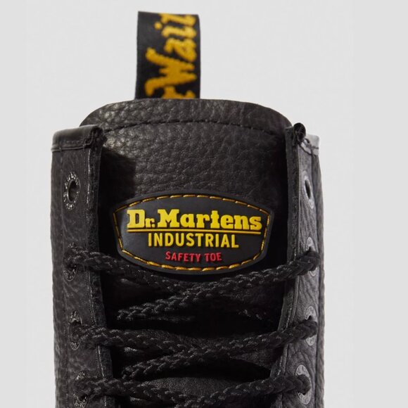 Dr. Martens Icon 7B10 Leather Steel Toe Work Boots - Picture 8 of 11